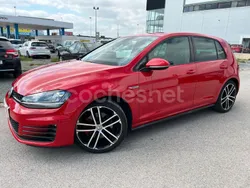 Rojo Usado 2015 VW Golf VII GTD Berlina | 15.900 € (Precio justo)