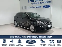 Negro Usado 2018 Peugeot 3008 Active SUV | 16.400 € (Precio justo)