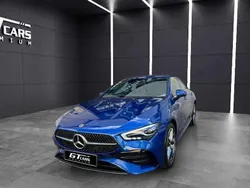 Azul Usado 2024 Mercedes CLA250e AMG Berlina | 38.900 € (Precio justo)