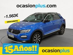 Azul Usado 2018 VW T-Roc Advance SUV | 16.990 € (Precio justo)