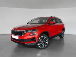 Rojo velvet metalizado Usado 2024 Skoda Karoq Ambition SUV | 23.990 € (Precio justo)