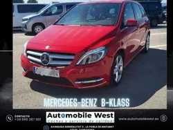 Rojo Usado 2013 Mercedes B180 Monovolumen | 11.500 € (Precio justo)