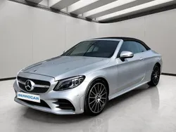 Gris plata Usado 2019 Mercedes C220 Descapotable | 33.999 € (Precio justo)
