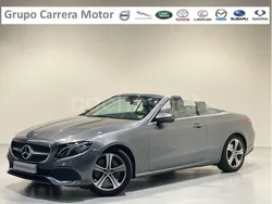 Gris / plata Usado 2018 Mercedes E350 Descapotable | 39.990 € (Super precio)