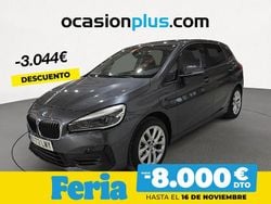 Gris / plata Usado 2021 BMW 225 Active Tourer iPerformance Monovolumen | 19.740 € (Precio justo)
