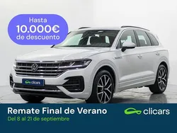 Blanco Usado 2021 VW Touareg R-line SUV | 43.490 € (Precio justo)