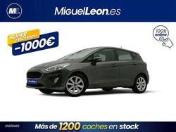 Gris Usado 2020 Ford Fiesta Trend+ Utilitario | 11.985 € (Precio justo)