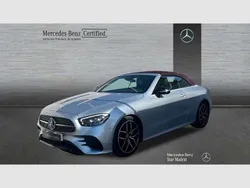 Plateado Usado 2023 Mercedes E220 Descapotable | 58.990 €