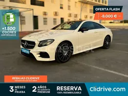 Blanco Usado 2016 Mercedes E200 Coupe | 28.690 € (Un poco caro)