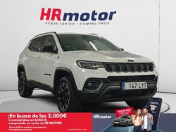 Blanco Usado 2022 Jeep Compass Trailhawk SUV | 20.190 € (Precio justo)