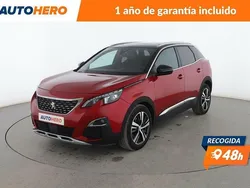 Rojo Usado 2017 Peugeot 3008 GT-line SUV | 14.699 € (Precio justo)