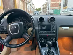 Rojo Usado 2008 Audi A3 Sportback Ambiente Berlina | 6990 € (Precio justo)