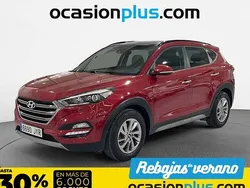 Rojo Usado 2017 Hyundai Tucson SUV | 17.050 € (Precio justo)