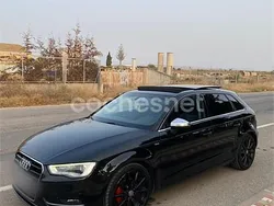 Negro Usado 2014 Audi A3 Sportback Ambition Berlina | 13.600 € (Precio justo)