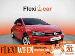 Rojo Usado 2019 VW Polo Advance Berlina | 14.990 € (Precio justo)