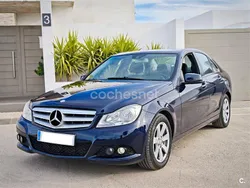Azul Usado 2011 Mercedes C200 Elegance Berlina | 11.500 € (Precio justo)