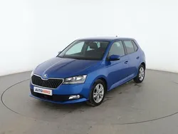 Azul Usado 2021 Skoda Fabia Ambition Utilitario | 12.599 € (Precio justo)