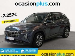 Gris Usado 2021 Hyundai Tucson SUV | 22.528 € (Precio justo)