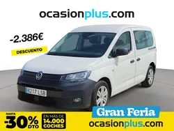 Blanco Usado 2021 VW Caddy Monovolumen | 26.250 € (Caro)