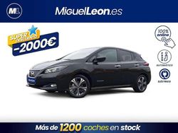 Negro Usado 2021 Nissan Leaf N-Connecta Utilitario | 14.985 € (Precio justo)