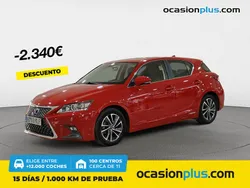 Rojo Usado 2018 Lexus CT200h Business Edition | 19.200 € (Precio justo)