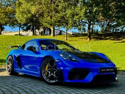 Azul Usado 2022 Porsche 718 Cayman GT4 Coupe | 194.990 € (Super precio)
