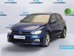 Azul Usado 2021 VW Polo R-line Utilitario | 17.172 € (Precio justo)