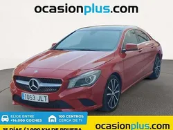 Rojo Usado 2016 Mercedes CLA200 Urban Coupe | 16.990 € (Precio justo)