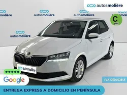 Blanco Usado 2021 Skoda Fabia Ambition Berlina | 12.480 € (Precio justo)
