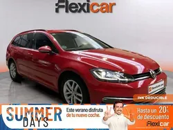 Rojo Usado 2020 VW Golf VII Advance Familiar | 19.190 € (Precio justo)