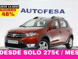 Rojo Usado 2013 Dacia Sandero Stepway Utilitario | 7750 € (Precio justo)