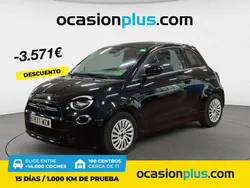 Negro Usado 2022 Fiat 500e Action Utilitario | 12.450 € (Precio justo)