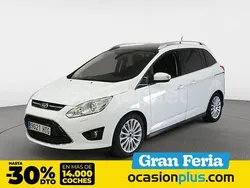 Blanco Usado 2013 Ford Grand C-Max Titanium Monovolumen | 8600 € (Precio justo)