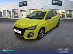 Amarillo Usado 2024 Peugeot 208 Active Utilitario | 17.490 € (Buen precio)