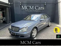 Azul Usado 2003 Mercedes S600 Berlina | 14.999 €