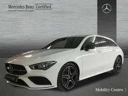 Blanco Usado 2023 Mercedes CLA200 Shooting Brake Familiar | 40.900 € (Caro)