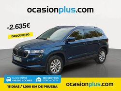 Azul Usado 2022 Skoda Karoq Ambition SUV | 28.990 € (Un poco caro)