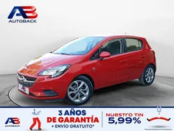 Rojo Usado 2019 Opel Corsa Berlina | 10.450 € (Precio justo)