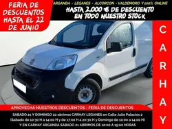 Blanco Usado 2019 Fiat Fiorino Monovolumen | 8490 € (Precio justo)