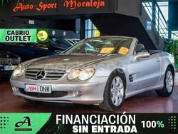 Gris / plata Usado 2005 Mercedes SL350 Descapotable | 21.900 € (Precio justo)