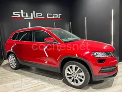 Rojo Usado 2018 Skoda Karoq Style SUV | 19.950 € (Precio justo)