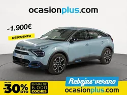 Azul Usado 2023 Citroën e-C4 Feel SUV | 20.900 € (Un poco caro)