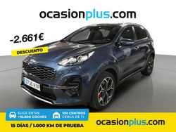 Azul Usado 2019 Kia Sportage GT-Line SUV | 20.150 € (Precio justo)