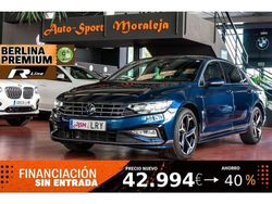 Azul Usado 2021 VW Passat R-line Berlina | 23.900 € (Caro)