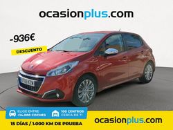 Rojo Usado 2019 Peugeot 208 Signature Sky Utilitario | 10.000 € (Precio justo)