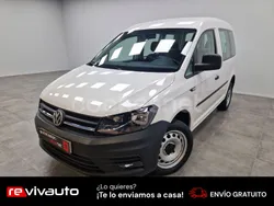 Blanco Usado 2018 VW Caddy Trendline Monovolumen | 16.990 € (Un poco caro)