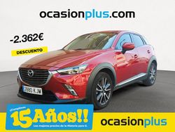 Rojo Usado 2018 Mazda CX-3 Luxury SUV | 16.090 € (Precio justo)