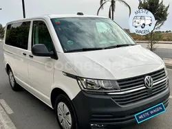 Blanco Usado 2021 VW Caravelle Monovolumen | 27.900 € (Precio justo)