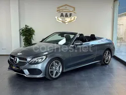 Gris / plata Usado 2016 Mercedes C220 Descapotable | 26.990 € (Precio justo)