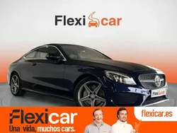 Azul Usado 2016 Mercedes C220 Coupe | 25.790 € (Precio justo)